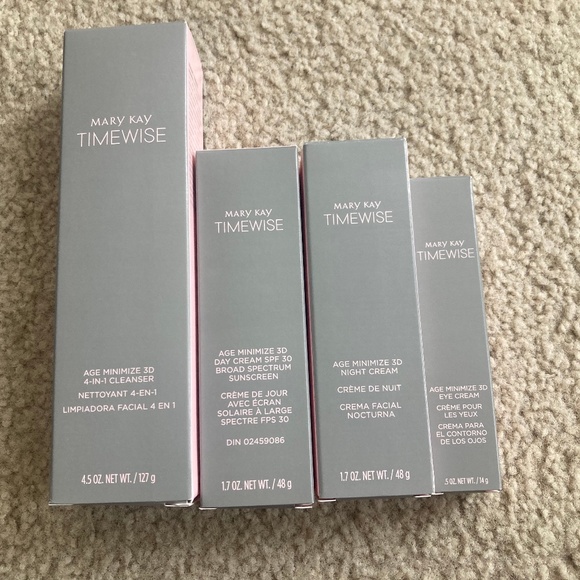 Mary Kay Other - Mary Kay TimeWise Miracle Set 3D~ combination/oily exp. 1/25 w/ boxes